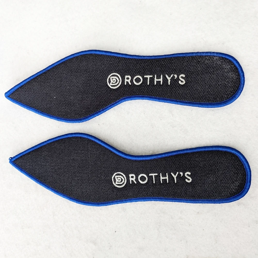 Rothys The Point Darl Gray Blue Halo Slip On Pointed Ballet Flats Shoes Womens 7 - Picture 10 of 12